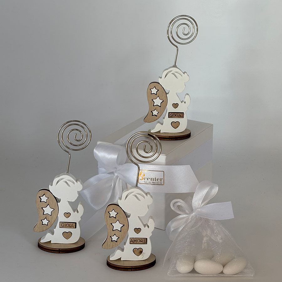 Segnaposto con angelo